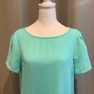Vince Camuto Butterfly Short-sleeve Top Size Small